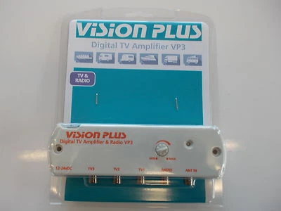Vision Plus VP3 Caravan TV Television & Radio Digital Amplifier VP1 Replacement - Image 1 of 2