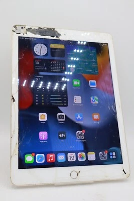 Apple iPad Air 2 64GB WLAN A1566 Rosé Gold Displayschaden #5259 - Bild 1 von 4