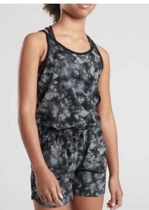 Athleta Girl Ready To Go Romper Tie Dye 406618 Girls XL/14 - Picture 1 of 7