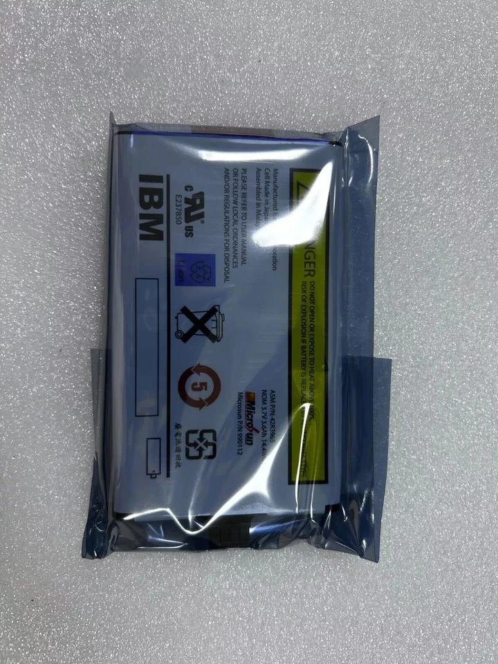 IBM 42R3965 Replacement Cache Battery RAID Controller 3.6v 8 Pin