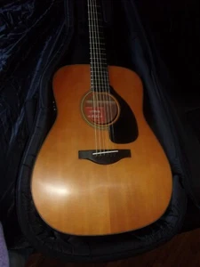 yamaha fgx3 red label acoustic electric guitar - Picture 1 of 7