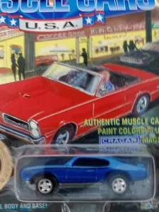 JOHNNY LIGHTNING MUSCLE CARS 1969 PONTIAC GTO JUDGE  DIE-CAST #13706 - Picture 1 of 3