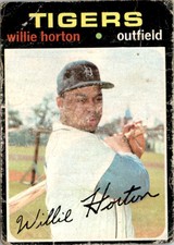 1971 Topps Willie Horton Detroit Tigers #120