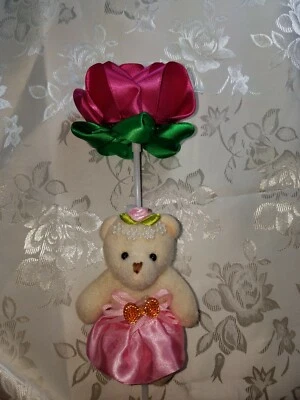 Día de la Madre Pascua Cumpleaños Baby Shower Ferrero Rocher Chocolate Oso Rosa Foto 1 de 4