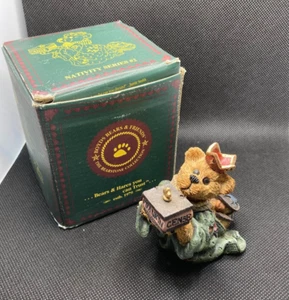 Boyds Bears & Friends - Nativity Series #2 - Heath as Casper with Frankincense - Picture 1 of 11