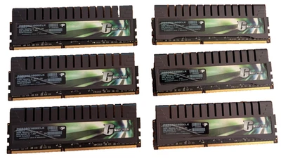 Patriot G-Series DDR3 1600MHz 6GB (3×2GB) Kit PCS36G1600ELK – 1.65V 9-9-9 - Image 1 of 2