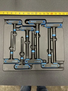 SNAP-ON - AWSGM800A - 8 PC - SOFT GRIP HEX T/L SHAPED Blue - Picture 1 of 8