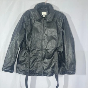 East 5th genuine leather black jacket womens size XL - Picture 1 of 9