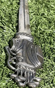 Vintage Golfbag Brieföffner 7" Metallguss Schläger Design Mid Century Schreibtisch - Bild 1 von 3