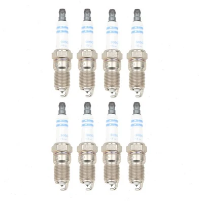 8 bujías Bosch doble platino para Chevrolet K2500 1996-1999 oj Foto 1 de 4