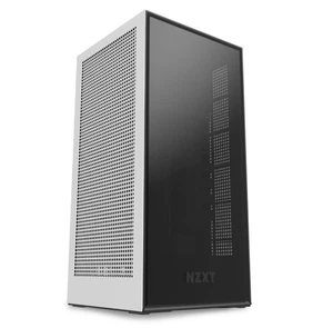 NZXT H1 SFF Mini ITX Mini Tower Case Matte White Open Box Never Used - Afbeelding 1 van 7