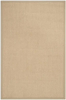 Area Rug 2x3 - Natural Fiber Collection - Maize & Linen Color, Sisal, Woven D... - Image 1 of 4