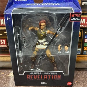 Figura de acción Teela Masters of the Universe Revelation Netflix Mattel NUEVA - Imagen 1 de 5