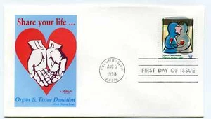 3227 Organ & Tissue Donation, Artmaster,  FDC - Picture 1 of 1