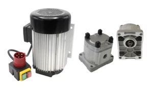 SECURA 400V Elektromotor & Hydraulikpumpe Set für 10t Holzspalter 220bar 11,2 L - Bild 1 von 5