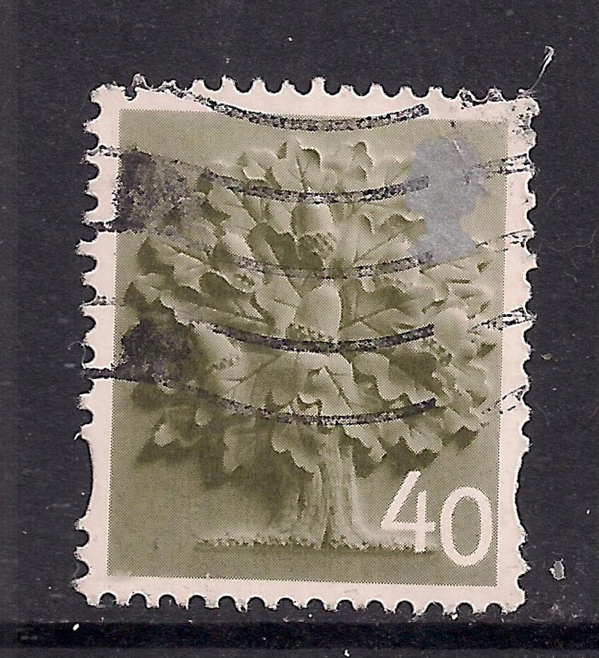 GB 2004 QE2 40p England Regional Oak Tree used SG EN 9 ( A148 ) - Image 1 of 1