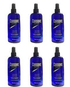 Consort Hair Spray 8 Ounce Unscented Extra Hold Pump Non-Aero (236ml) (6 Pack) - Picture 1 of 1