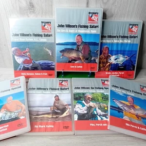 JOHN WEST GO FISHING SPECIAL 7 DVD BUNDLE JOBLOT - RARE RETRO 2004 - Picture 1 of 6