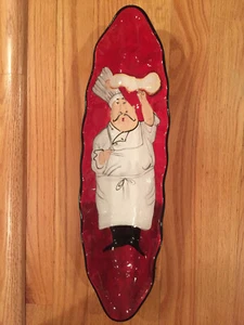 Certified International Tracy Flickinger Pizza Chef Bread Tray Dish ~ NWOB MINT - Picture 1 of 8