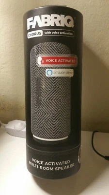 Altavoz inalámbrico FABRIQ Chorus Bluetooth activado por voz Amazon Alexa gris nuevo Foto 1 de 4