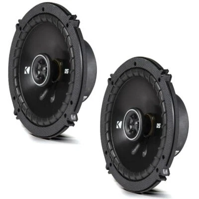 Kicker 43DSC6504 DS Series 6.5" 16.5cm 2 Way Car Door Coaxial Speakers 60w RMS - Image 1 of 4