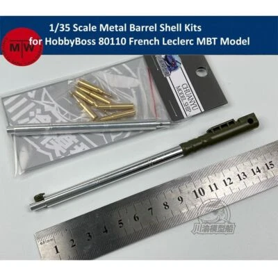 1/35 French Leclerc MBT Tank Metal Barrel Shell Kits for HobbyBoss 80110 Model - Image 1 of 4