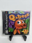 Qbert (Sony PlayStation 1, 1999) PS1 Complete Black Label Q Bert Q*Bert
