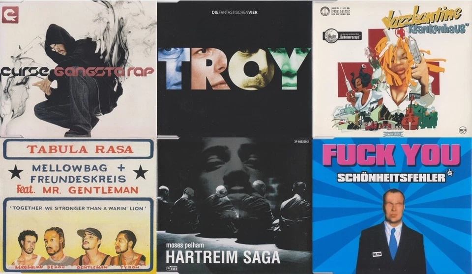 Maxi Single Music CD - Deutsch Rap Hip-Hop mit Hitsong Sampler Deutsch Auswählen - Bild 1 von 1