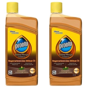 ✅ PRONTO regenerierendes MÖBELPFLEGE ÖL Holzöl Holzschutz extra Pflege 2x 250ml✅ - Bild 1 von 1