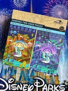 2023 Disney Parks Pandora Avatar Poster Puzzle Walt Disney World 1000 Pc 2 Sided - Picture 1 of 2