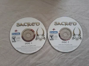 Sacred (PC, 2004) von Encore klassisches RPG, nur Discs - Bild 1 von 1