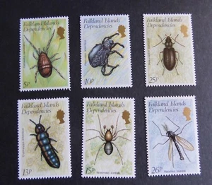 Falkland Is Dependencies 1982 insectos SG102/7 montado como nuevo - Imagen 1 de 1
