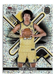 2022-23 Izan Almansa Topps Finest Overtime Elite Rookie Silver Sparkle 028/175 - Imagen 1 de 2