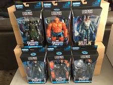 Marvel Legends Fantastic Four Wave 1 Super Skrull BaF Set Dr Doom