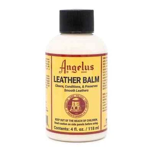 Angelus Leather Balm Wax Conditioner For Shoes / Boots / Jackets / Bags - 4oz - Picture 1 of 1