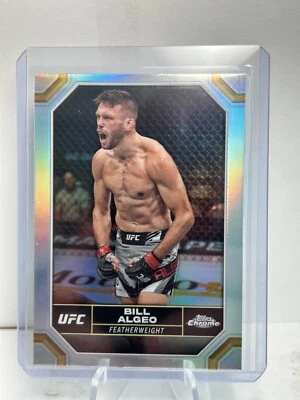 Bill Algeo 2024 Topps Chrome UFC Silver Refractor - Image 1 of 2