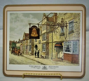 VTG Pimpernel Old English Inn Placemat The Bell Stilton 8.50" x 7.50" - Picture 1 of 3