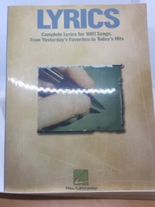 Lyrics: Complete Lyrics for 1001 Songs (TP/b) - Imagen 1 de 4