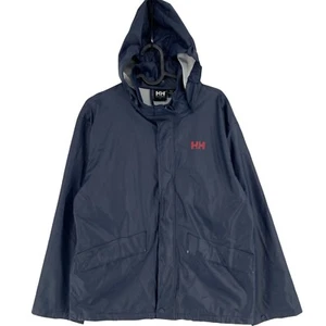 HELLY HANSEN Navy Blue Hooded Jacket Size 164 cm 14years - Picture 1 of 10