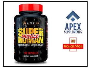 Alpha Lion Superhuman Muscle (30 Servings) - Natural Muscle Builder Laxogenin - Picture 1 of 3