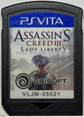 Cartucho PS VITA SONY Assassin’s Creed 3 Liberation Juegos Japoneses Lady Liberty Foto 1 de 2