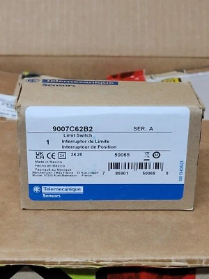Square D / Telemecanique 9007C62B2 Limit Switch New In Box