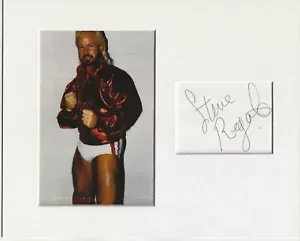 Steve Regal wrestling signed genuine authentic autograph signature AFTAL 73 COA - Picture 1 of 1