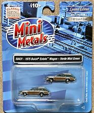Classic Metal Works Mini Metals 1975 Buick Estate Wagon #50431 1:60 N Scale