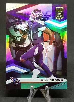 AJ Brown Tennessee Titans 2020 Panini Donruss Elite Football 41 NFL - Image 1 of 4