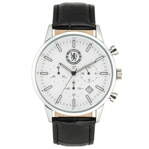 Reloj Cronógrafo Chelsea FC Para Hombre, Cumpleaños, Regalo Mercancía Oficial - Imagen 1 de 3