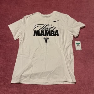 Nike Kobe Bryant That’s Mamba T-Shirt White HQ1757-100 XL - Picture 1 of 6