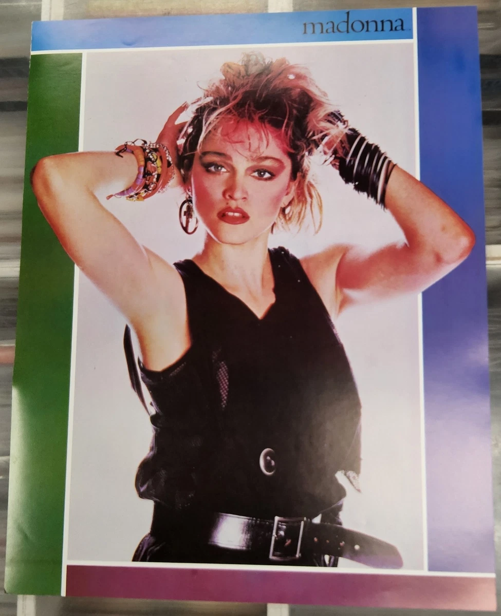 マドンナ ポスター 1985年 ザバージンツアー ツアーポスター Madonna