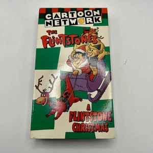 The Flintstones A Flintstone Christmas VHS Tape 1996 Cartoon Network Movie Xmas - Picture 1 of 7