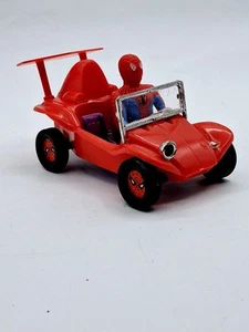 Giocattolo Vintage 1976 Spider Man Dune Buggy Auto Plastica Marvel Comics Azrak-Hamway - Foto 1 di 11